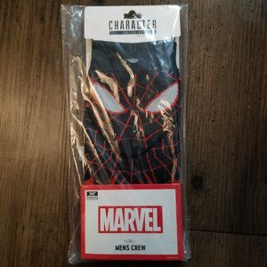 Marvel Miles Morales Spider-man 360 Crew Socks